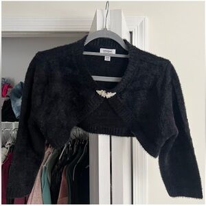 Unique Vintage Black Women's Shrug